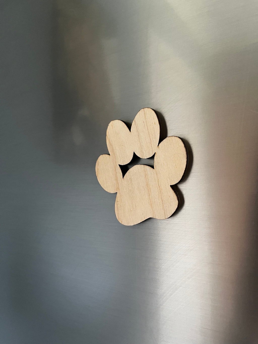 Personalised Paw Print Magnet: Pet Memorial, Cat or Dog Remembrance