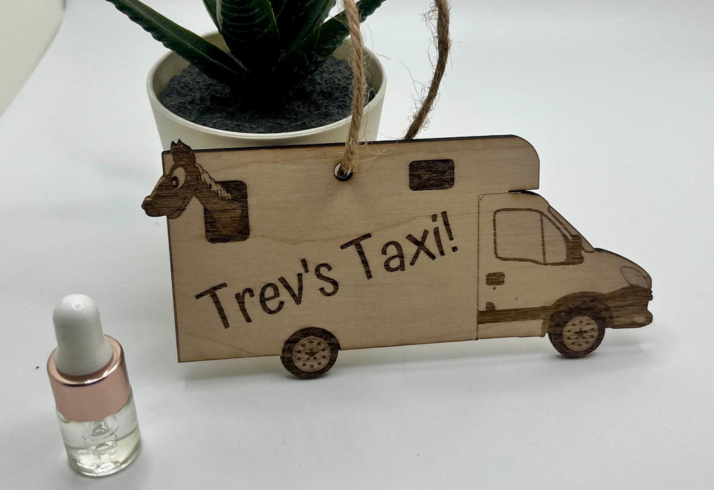 Personalised Horse Air Freshener, Add Your Horse’s Name, Made in the UK 🇬🇧
