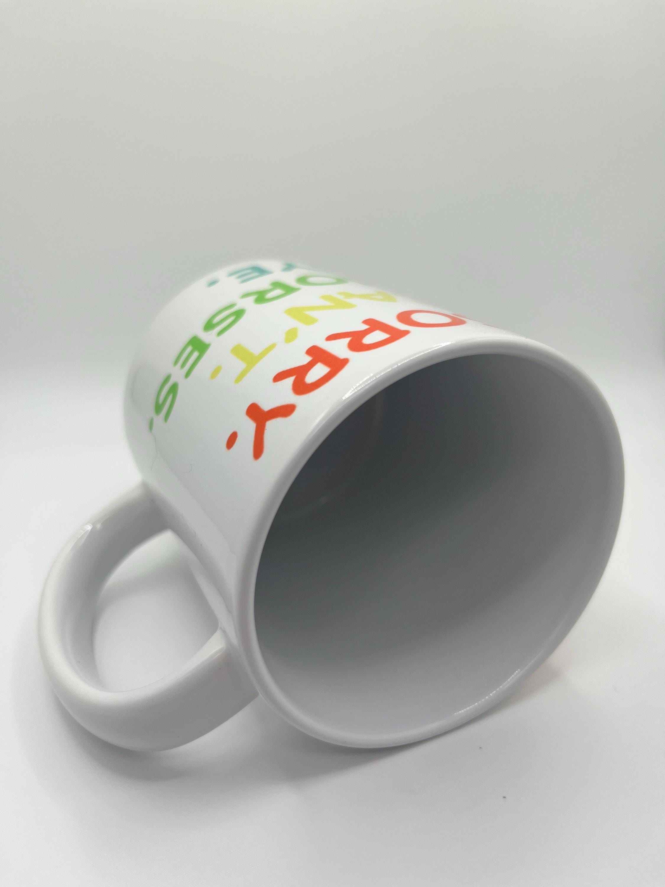 Humorous Horse Mug: Sorry Can’t Horses Bye