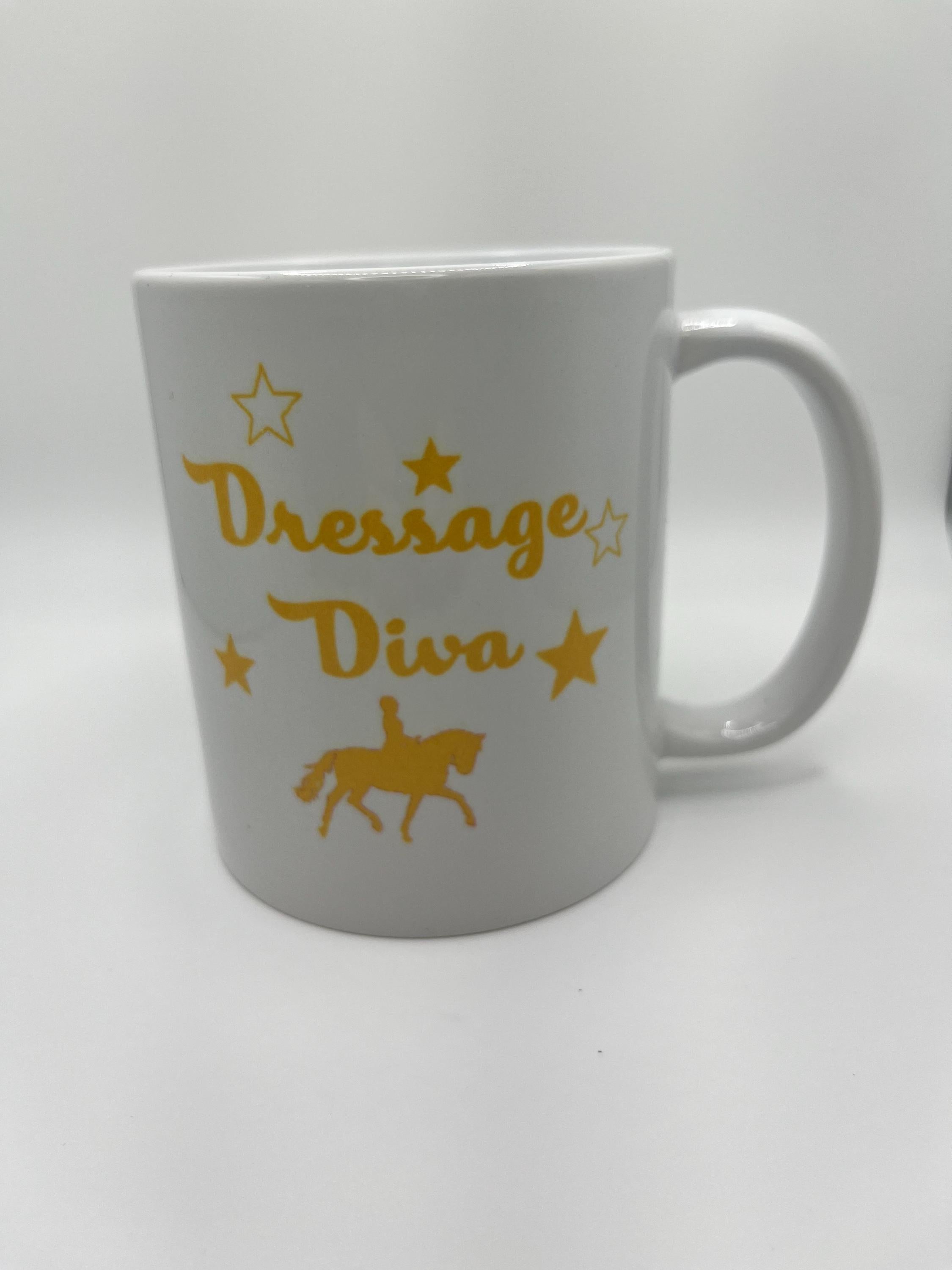 Dressage Diva Mug: Equestrian Gift for Horse Lovers