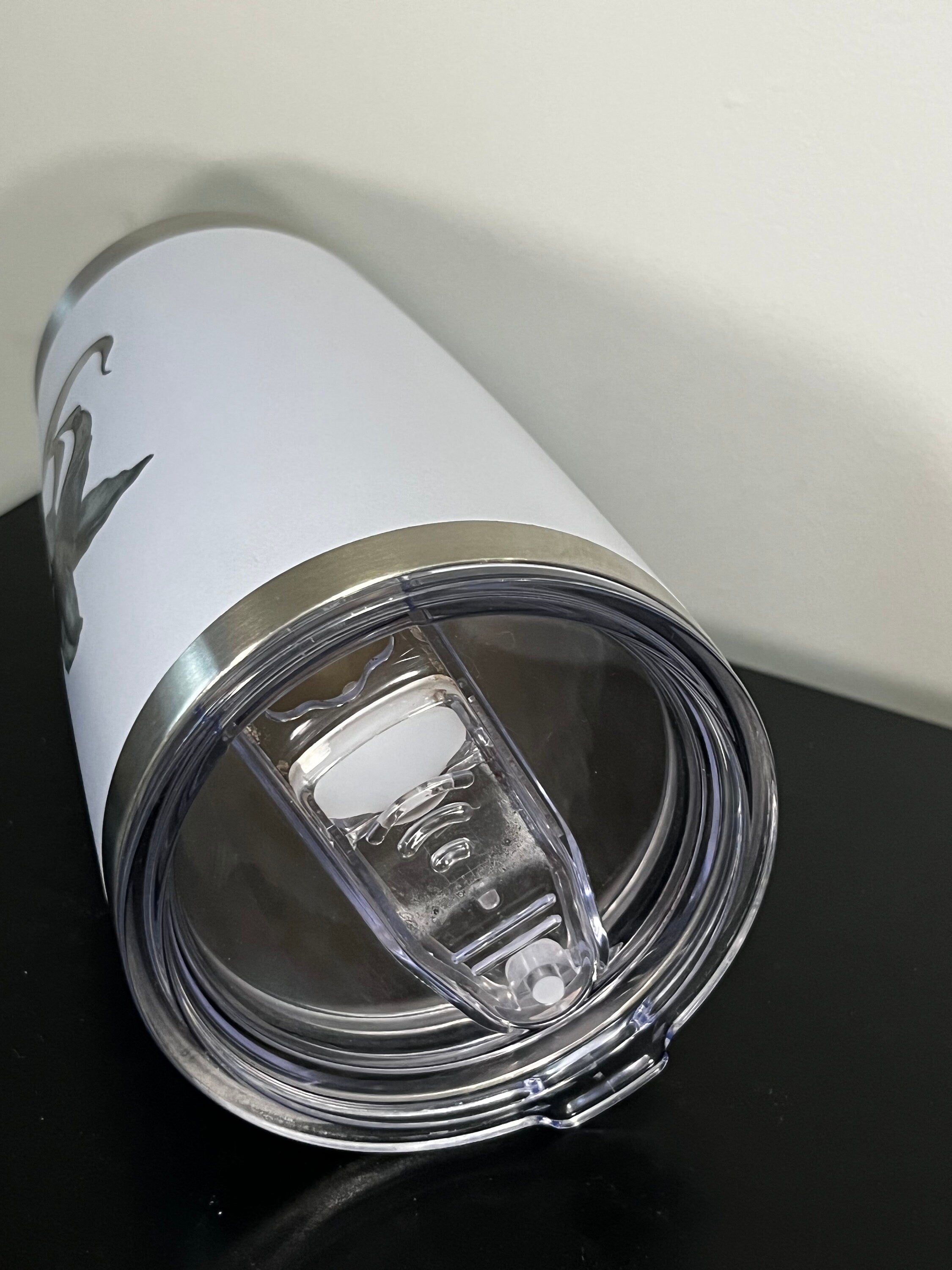 Personalised Pet Portrait Travel Mug: Engraved Steel Thermal Cup