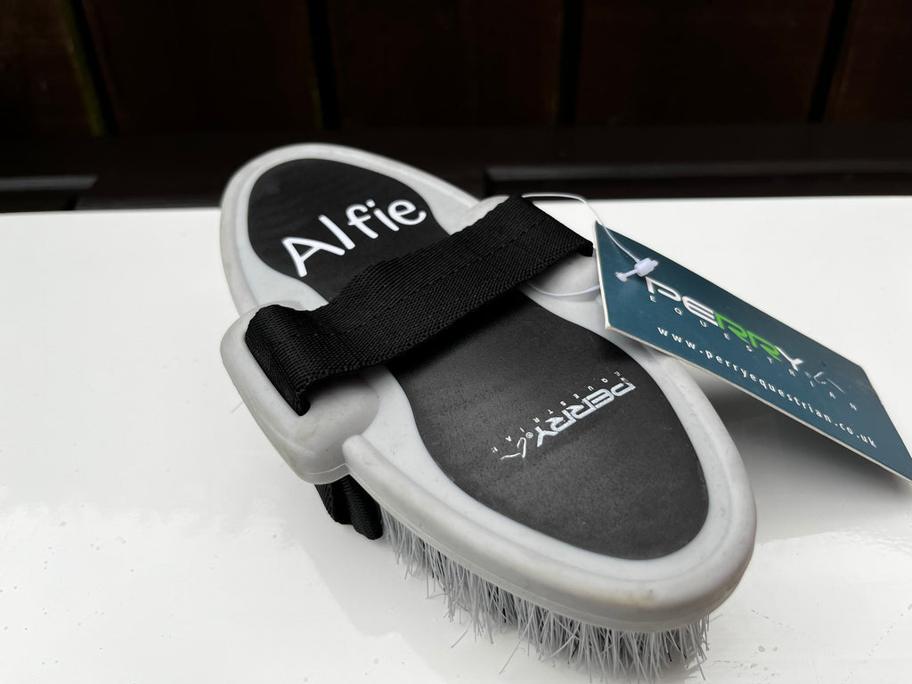 Personalised Horse Body Brush: Equestrian Gift