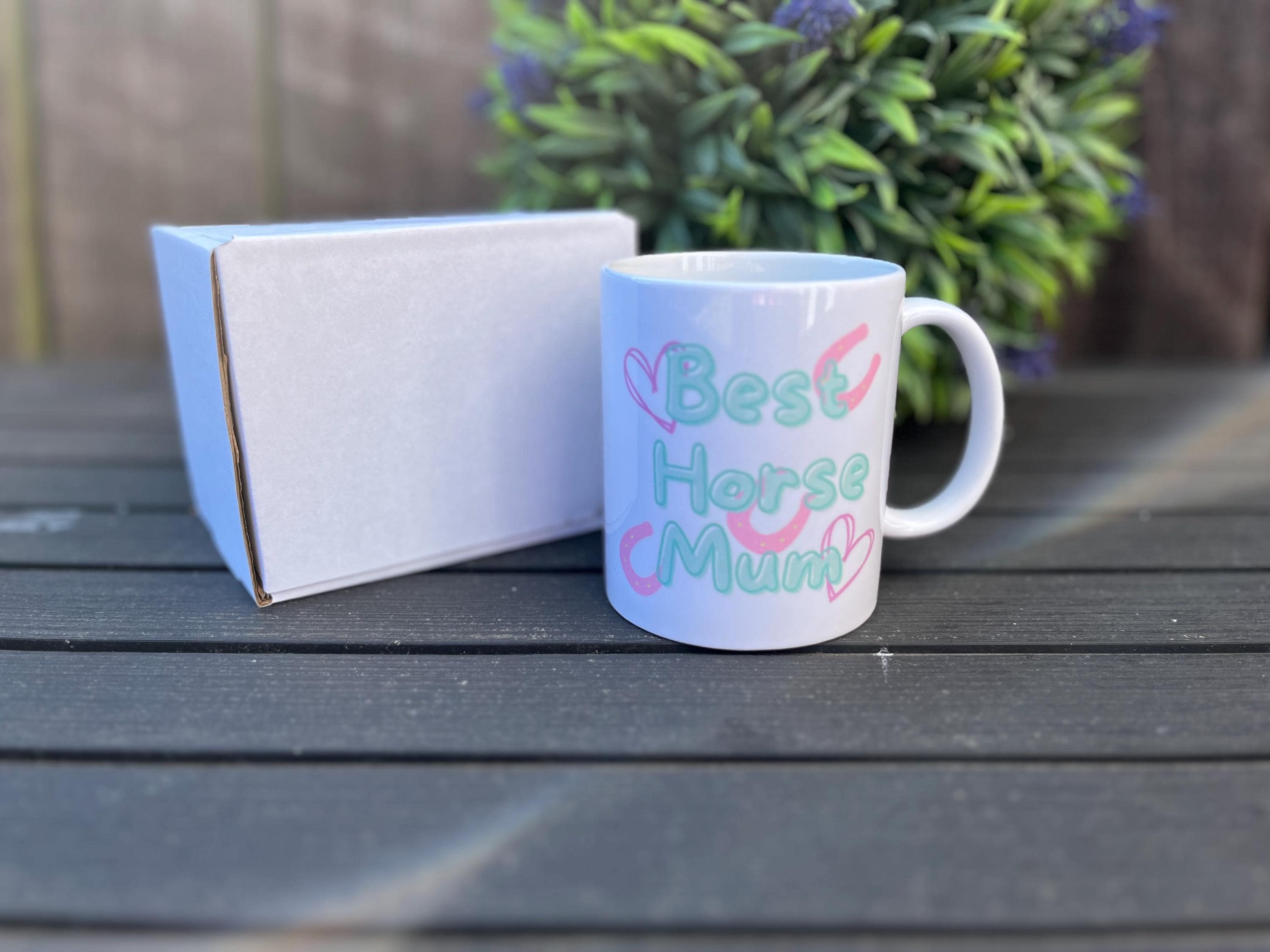 Best Horse Mum Mug Gift | Equestrian Mug | Horse Lover Gift for Her | Pony Mum Cup | Riding Gift | Stable Yard Tea Coffee Mug | Birthday Chr
