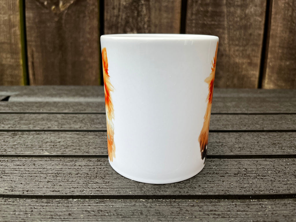 Pomeranian Watercolour Design Mug With Gift Box