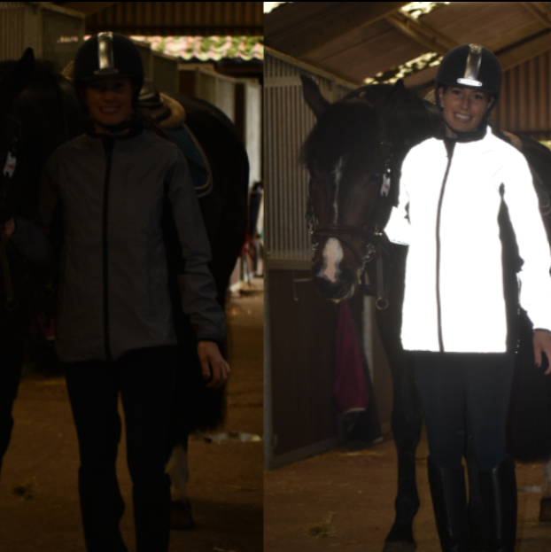 Lux Reflective Jacket Hi Vis Riding Jacket