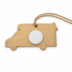 Personalised Horsebox Air Freshener – Wooden Horsebox Gift