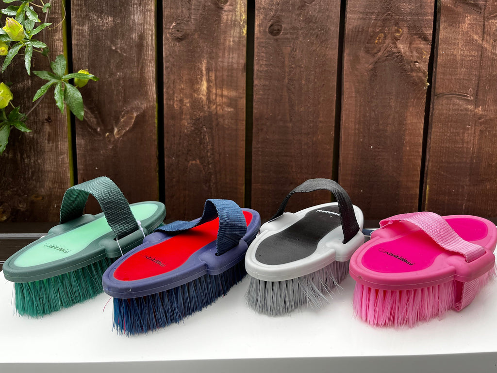 Personalised Horse Body Brush: Equestrian Gift