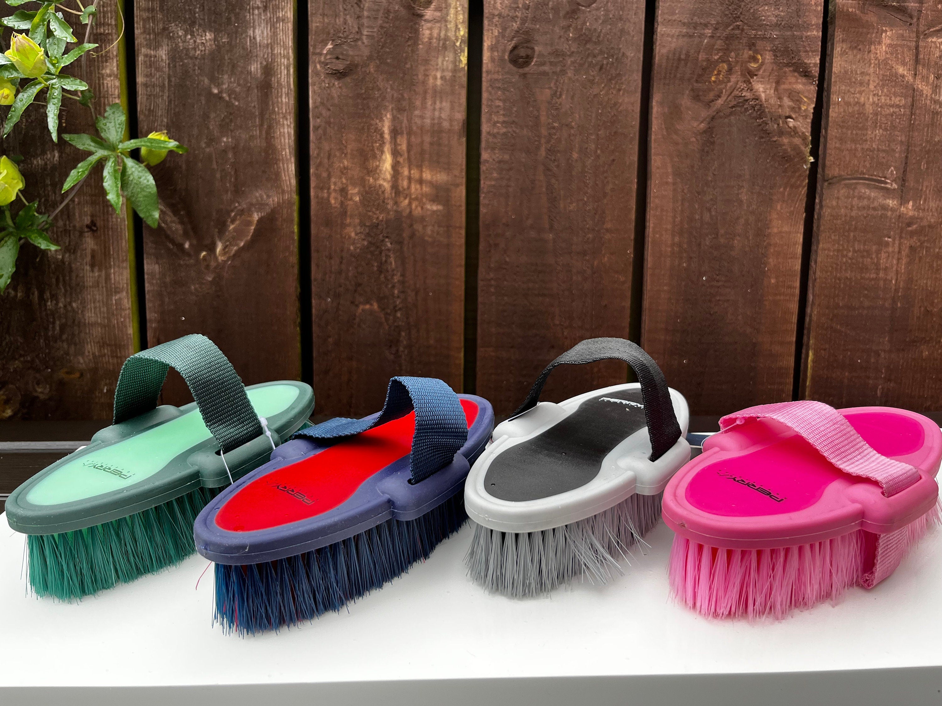 Personalised Horse Body Brush: Equestrian Gift