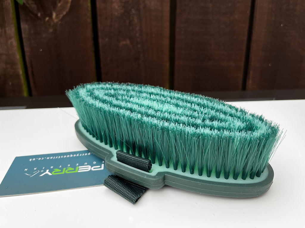 Personalised Horse Body Brush: Equestrian Gift