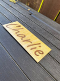 Personalised Wooden Stable Door Sign – Custom Horse Name Plaque – Engraved Equestrian Yard Sign