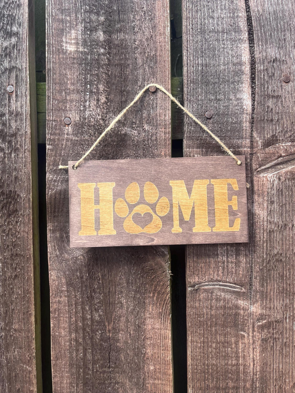 Rustic Wall Sign, Home Decor For animal Lovers